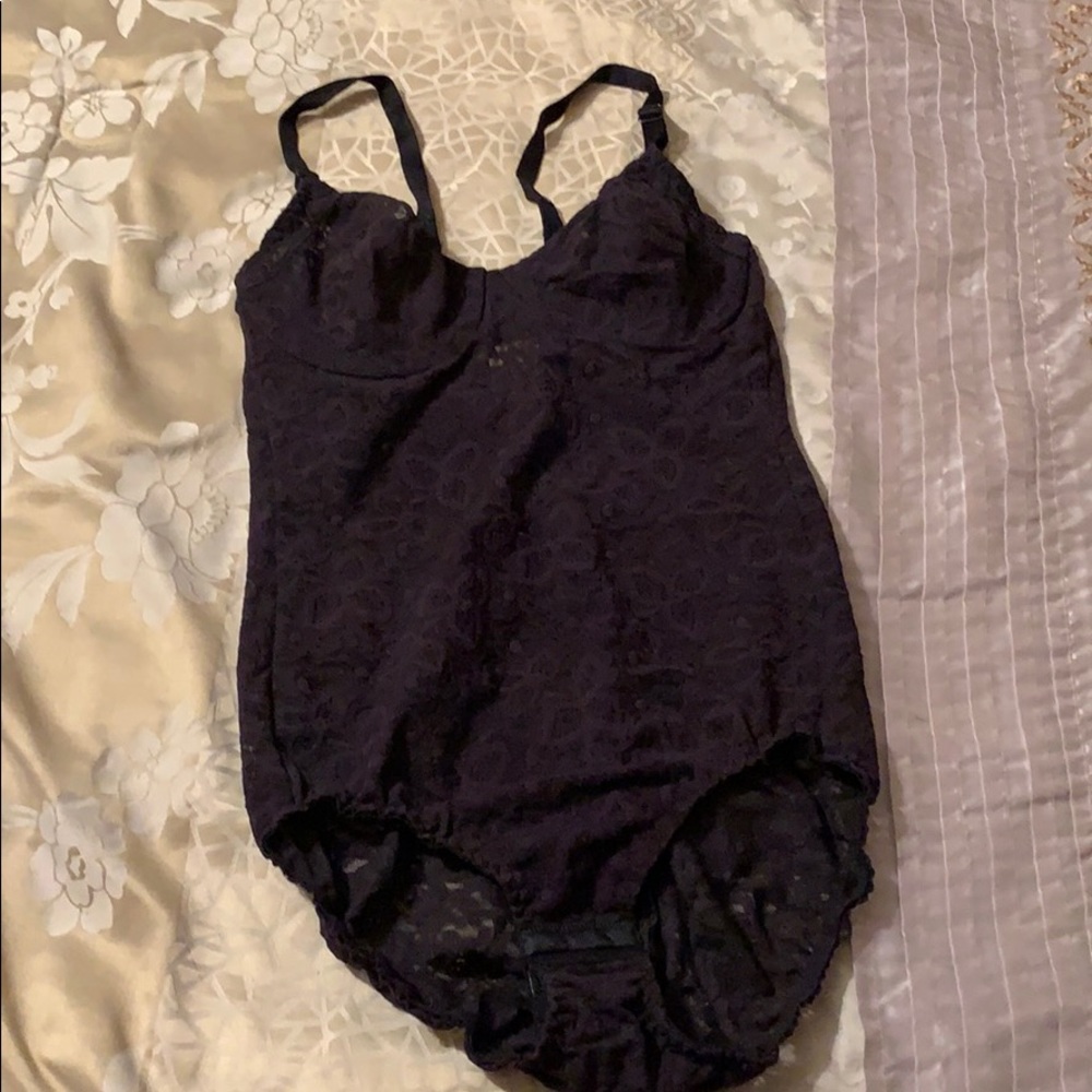 Black see true Lingerie or blouse